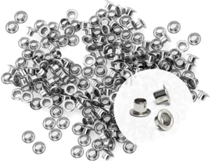 2MM Hole 200PCS Tiny Grommets Eyelets Self Backing for Bead Cores, Clothes, Leat - Picture 1 of 12