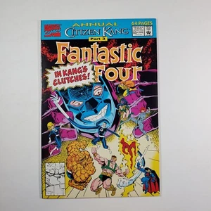 Marvel Comics Fantastic Four Annual #25 Sehr guter Erhaltungszustand Schlüsselausgabe 1. Auftritt Anachronauten - Bild 1 von 6