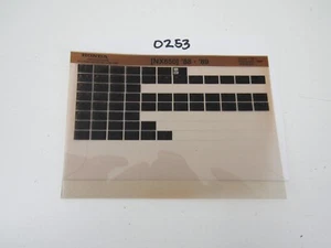 Honda NX650 '88 '89 Parts Catalog Manual Microfiche - Bild 1 von 1