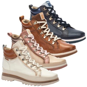 Zapatillas Mujer Pikolinos Cuero Top Alto Cremallera Vigo W3W-8564 - Imagen 1 de 5