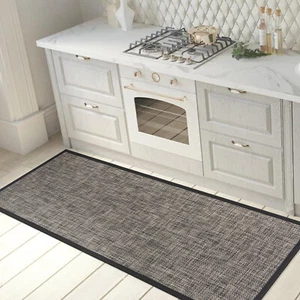 Kitchen Runner Mat Basketweave Textline Anti-Fatigue Standing Mats Bathroom Rugs - Picture 1 of 11