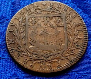 JETON L. GELLAIN MERCERIE DES PAUVRES 1666 A VOIR!!!!!!! - Picture 1 of 2