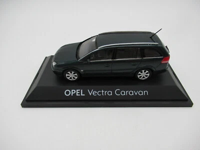 Modellauto Opel Vectra C Caravan Grün 1:43 9163089 1799093 - Bild 1 von 4