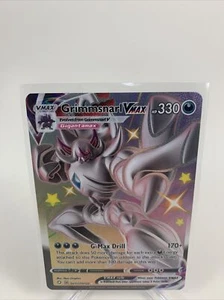SHINING FATES Pack Fresh GRIMMSNARL VMAX Full Art Holo POKEMON CARD SV117/SV122 - Picture 1 of 2