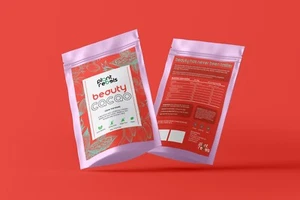 Adaptogener veganer Pilz Schönheit Kakao mit Tremella Pilz (Schneepilz) - Bild 1 von 3