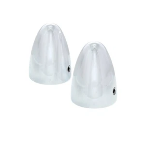 Chrome Wiper Bullet Covers Pair 5/8" Shaft Hotrod California Lowrider Leadsled - Bild 1 von 1