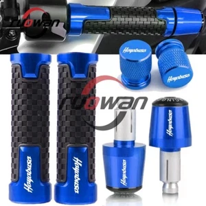 For SUZUKI HAYABUSA GSXR1300 GSXR1300R 22mm CNC Handlebar Handles Grip Ends Plug - Picture 1 of 14