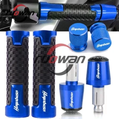 Manillar CNC de 22 mm para SUZUKI HAYABUSA GSXR1300 GSXR1300R 22 mm empuñadura extremos enchufe Foto 1 de 4