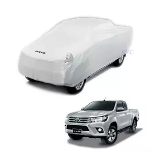 Full Car Cover Waterproof Sun Uv Dust Protect Fit Toyota Hilux M70 M80 SR5 15-17 - Picture 1 of 4