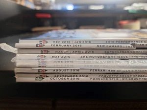 Road & Track Magazine 2016 . Pick Your Issue Free Shipping Magazines Issues - Foto 1 di 6