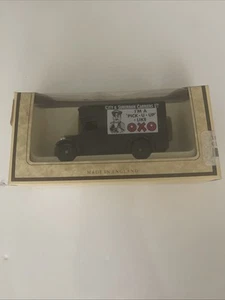 Furgoneta Dennis Parcels Lledo Days Gone 1934 con calcomanías Oxo fundidas a presión - Imagen 1 de 2