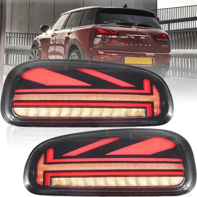 Juego completo de luces traseras LED en Smoke para MINI Cooper F54 2015-2019 Lightbar - Imagen 1 de 3