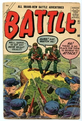Battle 62 (Feb 1959) GD/VG (3.0) - Image 1 of 2