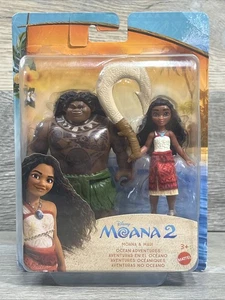 MOANA 2 Moana & Maui Ocean Adventures Vinyl Actionfigur 2er Pack Mattel/Disney - Bild 1 von 13