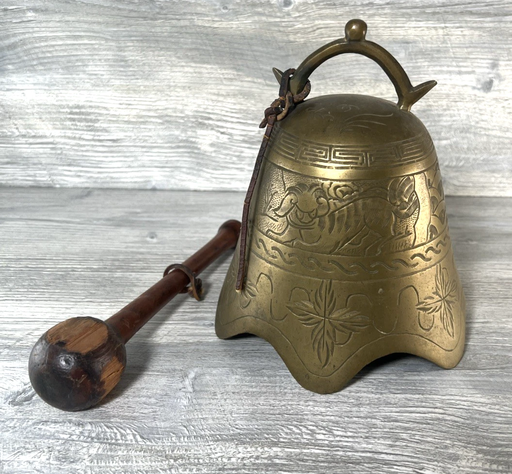 古銅製　大鈴 Yahoo!オークション -「神社 鈴」(銅製) (金属工芸)の落札相場・落札価格