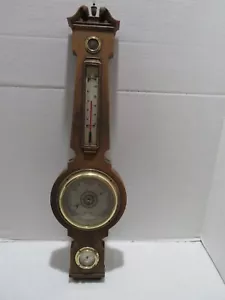 Vintage Springfield Banjo Wetterstation Thermometer Baromer - Bild 1 von 9