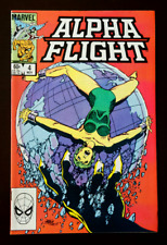 Alpha Flight #4!!  John Byrne!! High grade!!! Marvel 1983!!