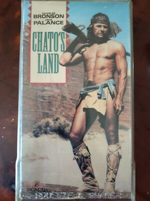 Chato's Land Vhs Charles Bronson Jack Palance Ex Rental Hard Clear Case - Image 1 of 3