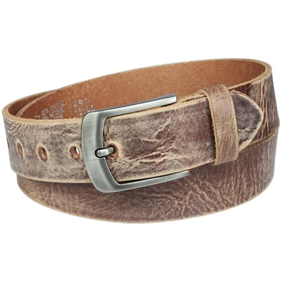 Gürtel 100 % Echt Leder Handgemacht 4cm Herren Damen Vascavi Büffel Ledergürtel