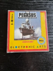 PHM Pegasus (Lucasfilm Games) C64 (Box, Handook, Disk) 100% ok - Picture 1 of 4