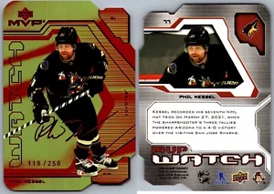 RELOJ 21-22 MVP COLORES Y CONTORNOS - PHIL KESSEL /250 #77 ARIZONA COYOTES - Imagen 1 de 1
