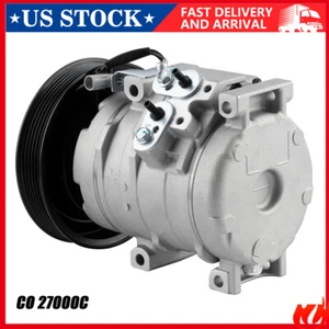 A/C AC Compressor W/Clutch For 2003-2008 Toyota Corolla Matrix 1.8L CO 27000C - Picture 1 of 11