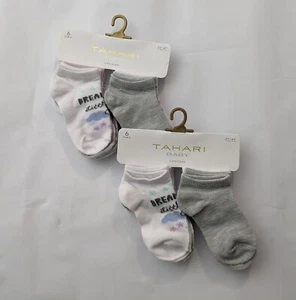 Tahari Baby Low Cut Socks 2T - 4T  6 pair pack ( 2 packs ) - Picture 1 of 4