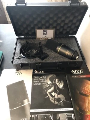 MXL Mics 770 Cardioid Condenser Microphone 🎙For Studio Recording Original Box - Image 1 of 4