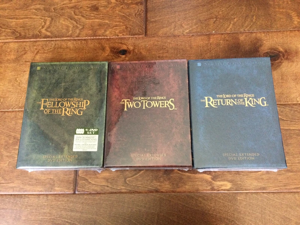 The Lord of the Rings Trilogy Special Extended Edition 12-DVD Set Brand New - Image 1 of 4
