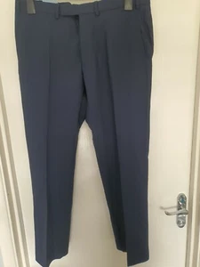 Marks And Spencer The Ultimate Suit Navy Suit Trousers W36 L29 - Picture 1 of 8