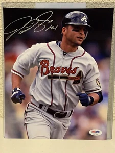 Martin Prado Signed Atlanta Braves 8x10 Photo PSA/DNA - Picture 1 of 5