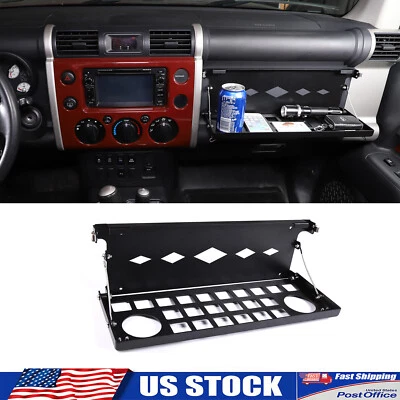 乘客仪表板可折叠存储架 Molle 面板适用于丰田 FJ Cruiser 2007-21 — 第 1/4 张图片