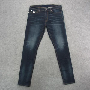 US Polo Assn. Jeans Men's 36x34 Blue Dark Wash Slim Straight Leg Jeans - Picture 1 of 12