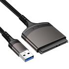 USB 3.0 to Serial ATA Adapter 2.5"" Port Durable For/ROM Computer