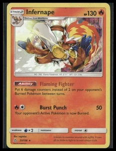 Infernape #23/156 Holo SM - Ultra Prism LP - Picture 1 of 2