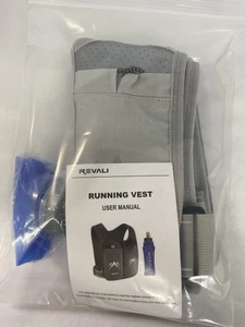 Running Vest Usa Original Patent Zip Reflective Running Vests With 500ml Hydrati - Picture 1 of 5