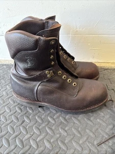 Men’s Chippewa Steel Toe Work Boots Size 11.5 - Picture 1 of 8
