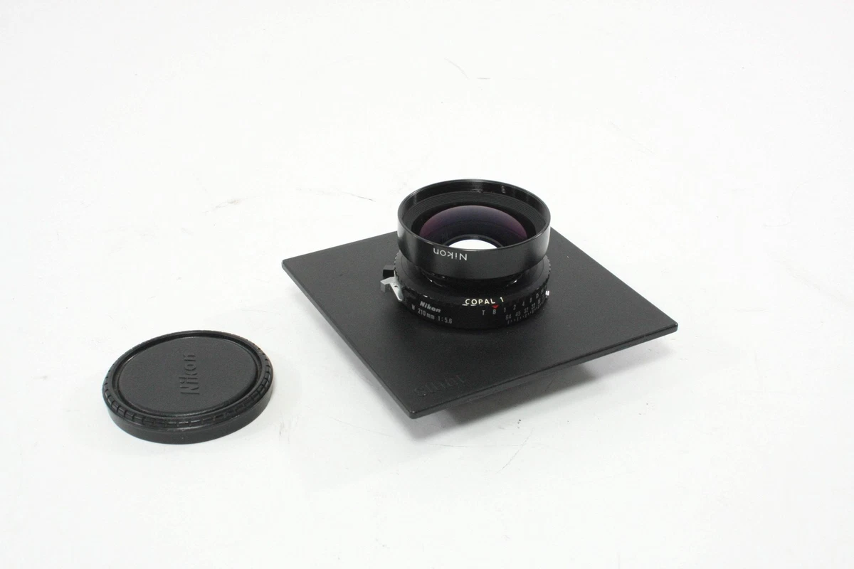 Nikon NIKKOR-W 210mm F5.6 COPAL1 [ジャンク品] Nikon Nikkor W 210mm F/5.6 4x5 Large Format Lens with Copal 1