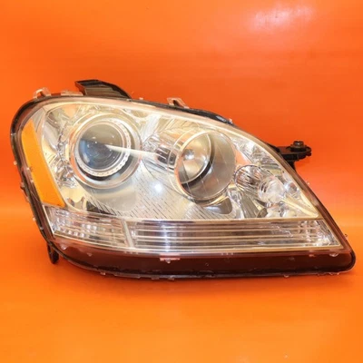MERCEDES BENZ ML350 HEADLIGHT RIGHT PASSENGER 2006-2008 BI-XENON A1648202261 OEM - Image 1 of 4