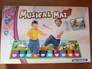 NЕЦ & ОVP | XXL Musikmatte mit 8 Instrumenten & 17 Liedern - ab 1 Jahr- 110x36cm - Bild 1 von 9