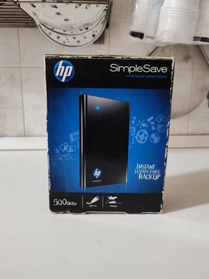 Hard Disk Esterno HP SimpleSave - 500GB - Image 1 of 3