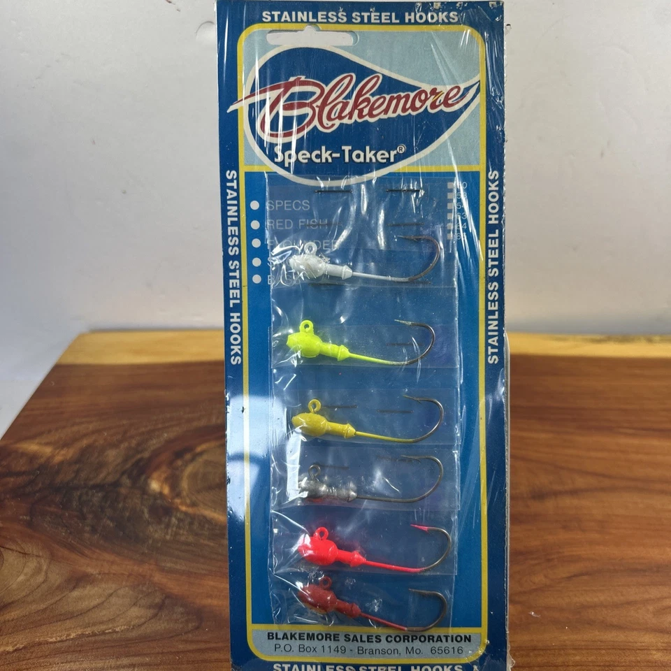 Blakemore Road Runner Speck-Taker Roadrunner Crappie Bass Fishing Redfish Foto 1 de 2