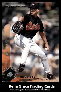 1997 Donruss Jimmy Key #309 Baltimore Orioles MLB Baseball  - Picture 1 of 2