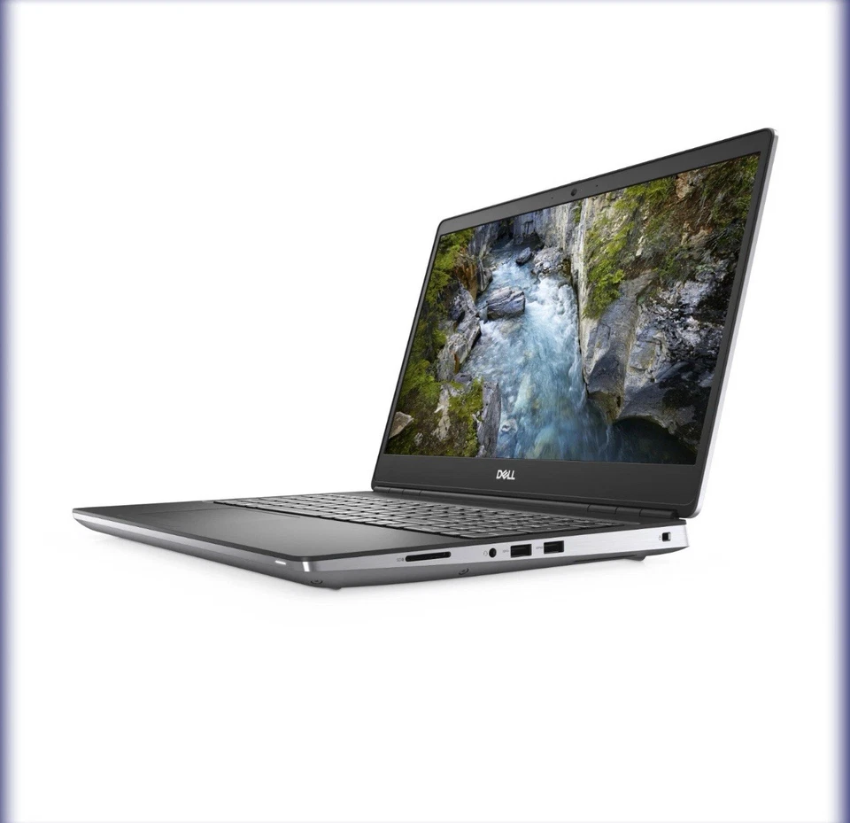 Dell Precision 7550 15.6" Full HD i7-10850H 32GB RAM 477GB SSD NVIDIA Quadro - Image 1 of 4