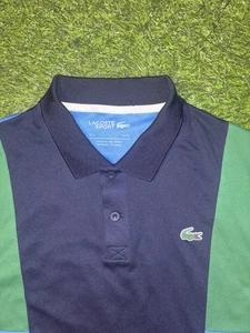Lacoste Sport Colorblock Ultra-Dry Piqué Tennis Poloshirt Herren Größe 6 XL - Bild 1 von 5