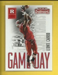 Leonte Carroo RC 2016 Contenders Draft Picks ROOKIE Card # 30 Miami Dolphins - Imagen 1 de 2
