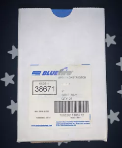 Norton 2"" Blue Fire Speed-Lok Disc 36er-Körnung Menge: 25 38671 - Bild 1 von 4
