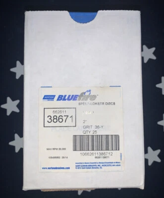 "Disco Norton 2"" Blue Fire Speed-Lok 36 grano cantidad: 25 38671" Foto 1 de 4