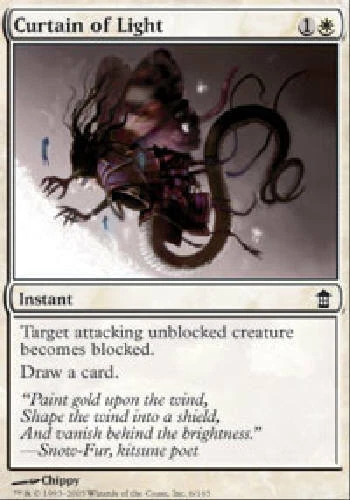 CURTAIN OF LIGHT Saviors of Kamigawa MTG Magic the Gathering Cards DJMagic - Image 1 of 1