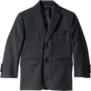 $100 Lauren Ralph Lauren, Boy's Classic Suit Separate Jacket, Gray, 18R - Picture 1 of 5